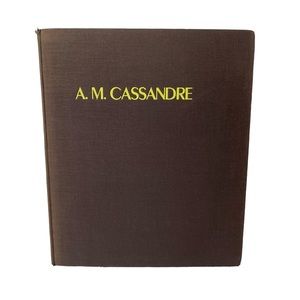 A.M CASSANDRE Posters Vintage Book